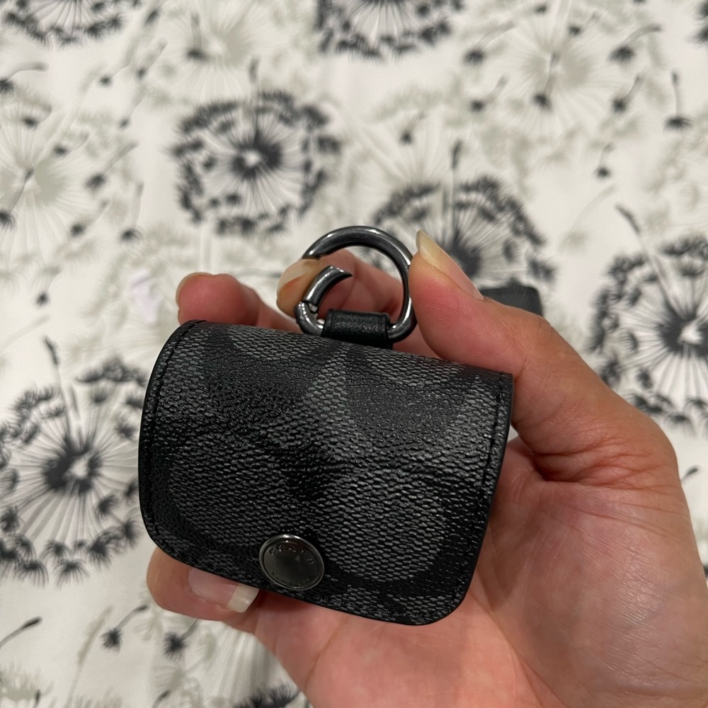 Coach 5 key holder and airpod sleeves